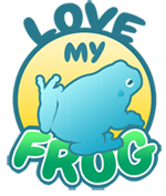 Love My Frog Logo